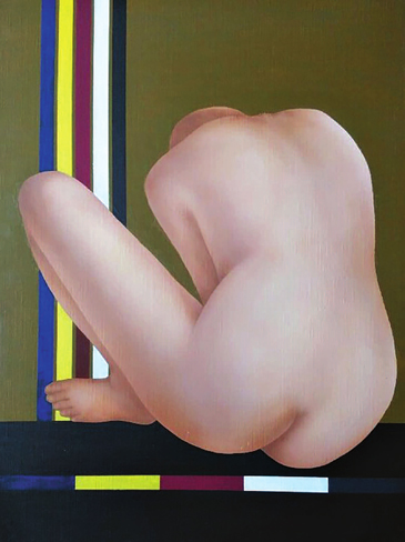 강선보, 상황, 61×46cm, oil on canvas.jpg